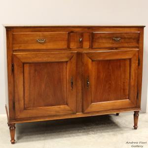 Antica credenza Direttorio in noce - Italia epoca 700